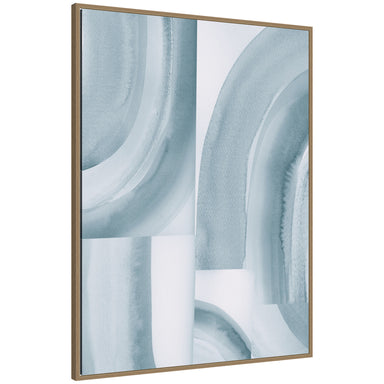 Framed Canvas Sylvie Dark Gold 32x42 1