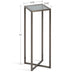 Side Table Black Pewter 7x7x21 2