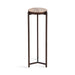 Drink Table Brown Bronze 9x9x23 1