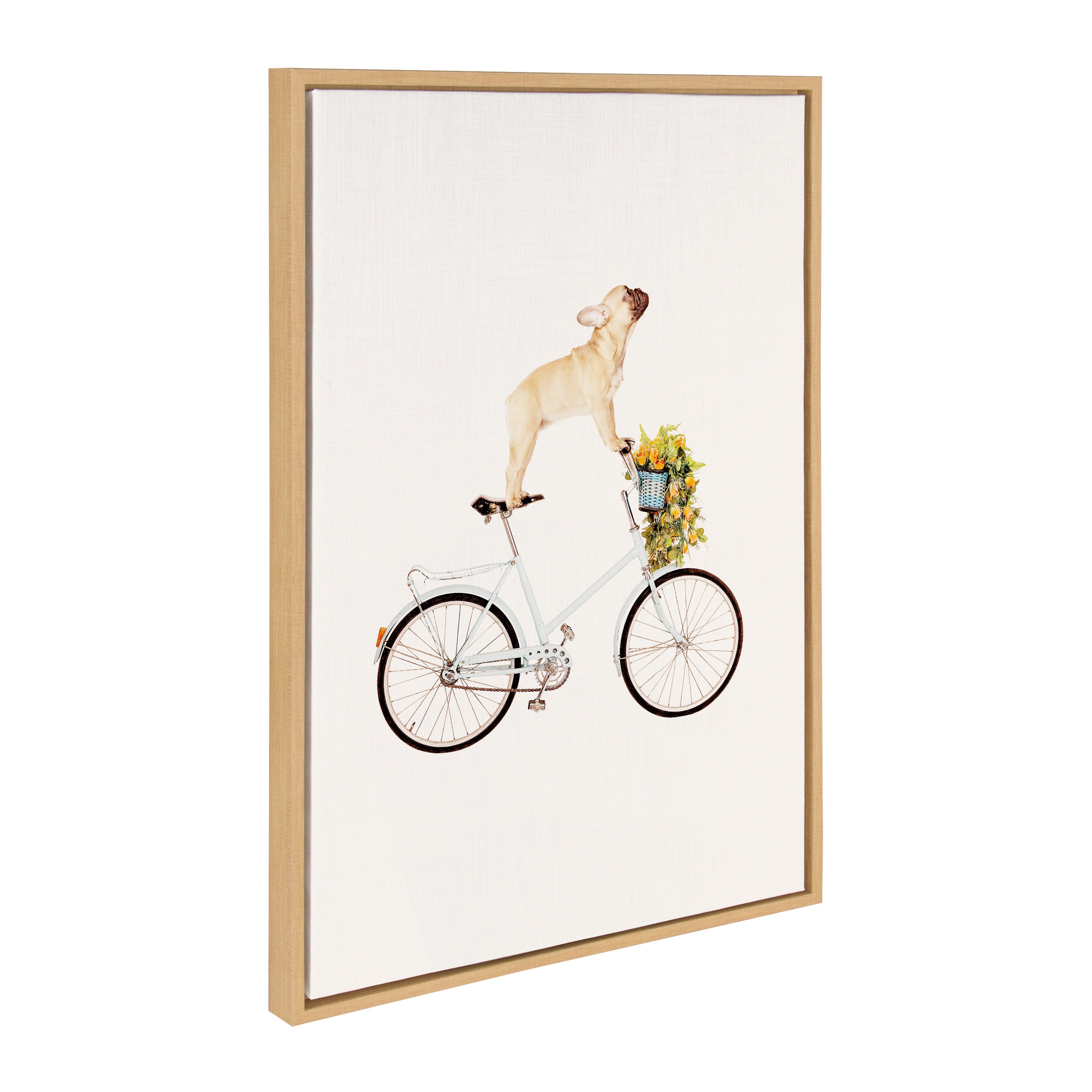 Framed Canvas Sylvie Natural 23x33 1