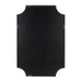 Scallop Mirror Black 24x36 4