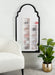 Arch Mirror Black 24x48 6