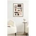 Framed Canvas 18x24 Sylvie Walnut 7