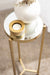 Drink Table Mirror Gold 9x9x23 7