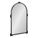 Arch Mirror Black 22x34 1