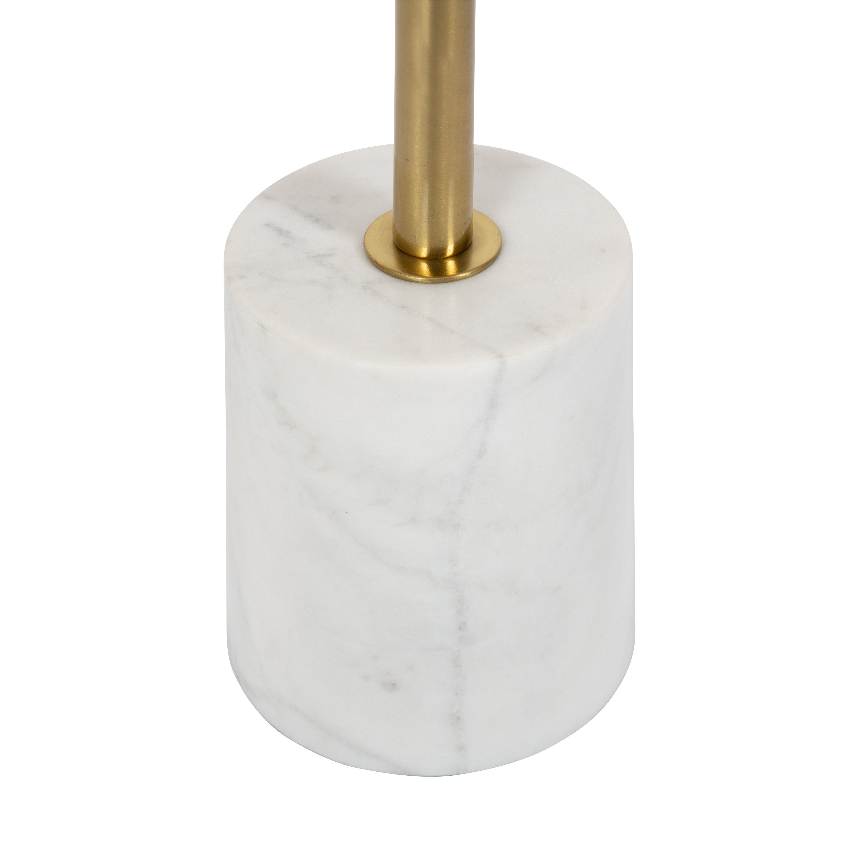 Drink Table Gold White 10x10x24 4