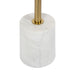 Drink Table Gold White 10x10x24 4