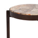 Drink Table Brown Bronze 9x9x23 3