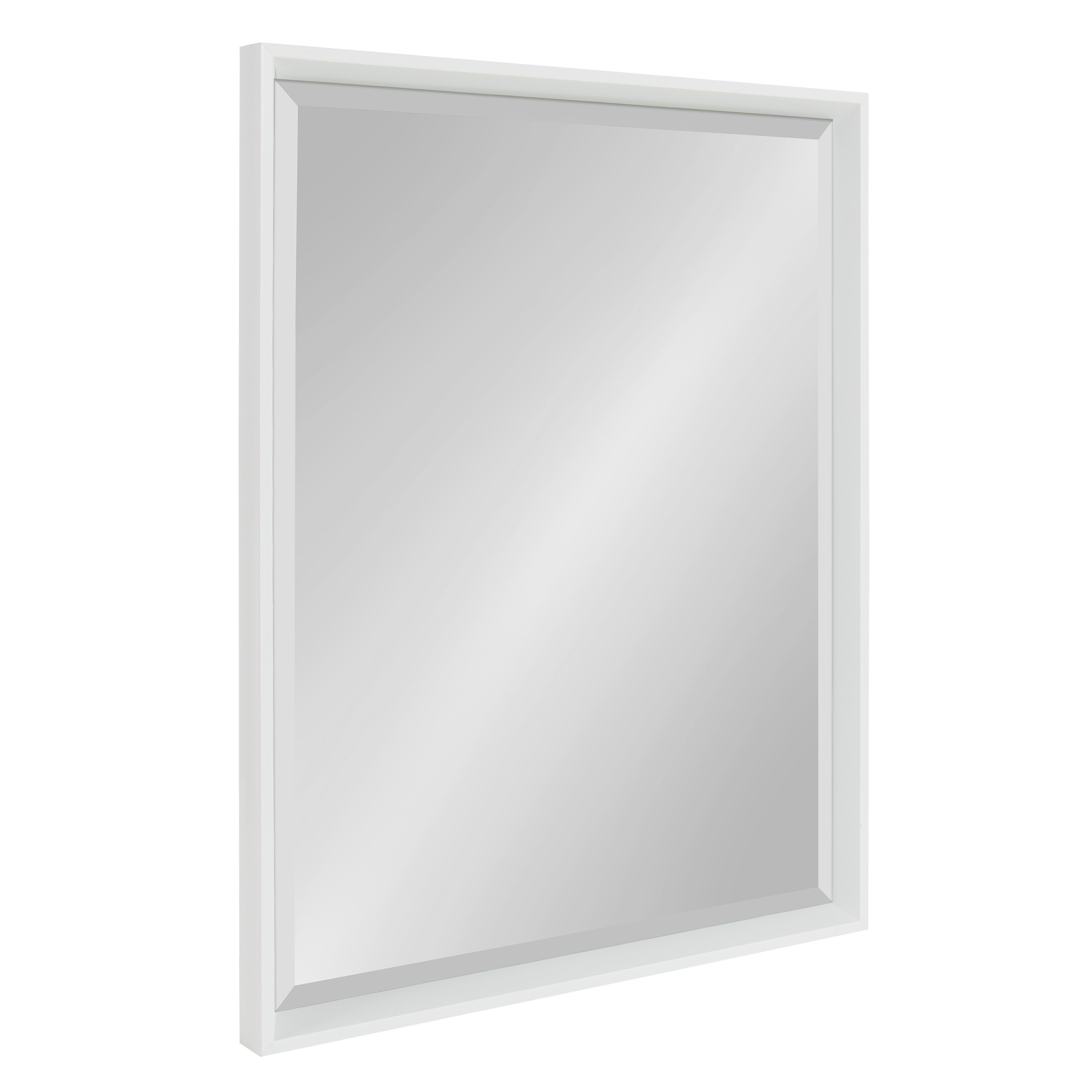 Decorative Wall Mirror White 23.5x29.5 1