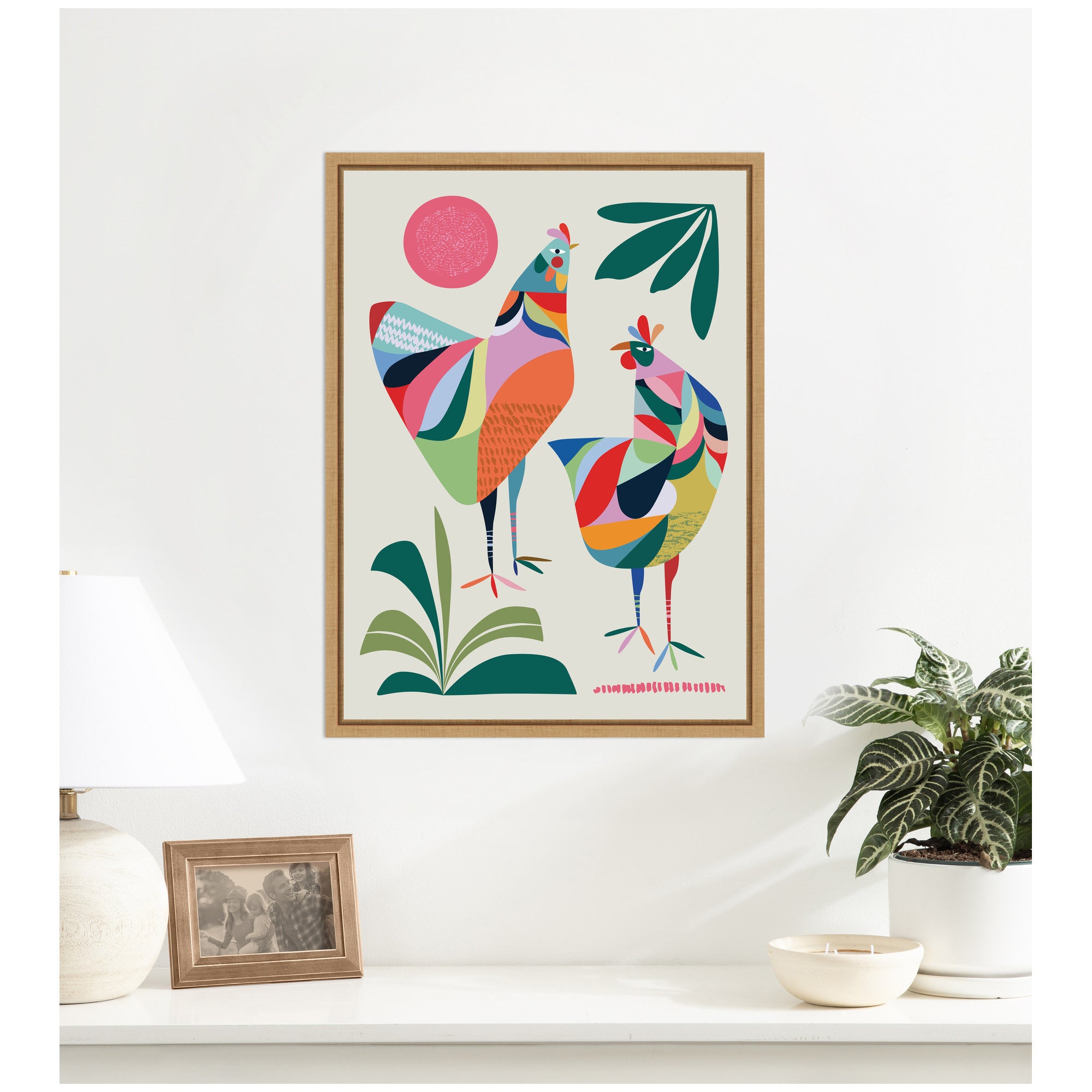 Framed Canvas 18x24 Sylvie Natural 5