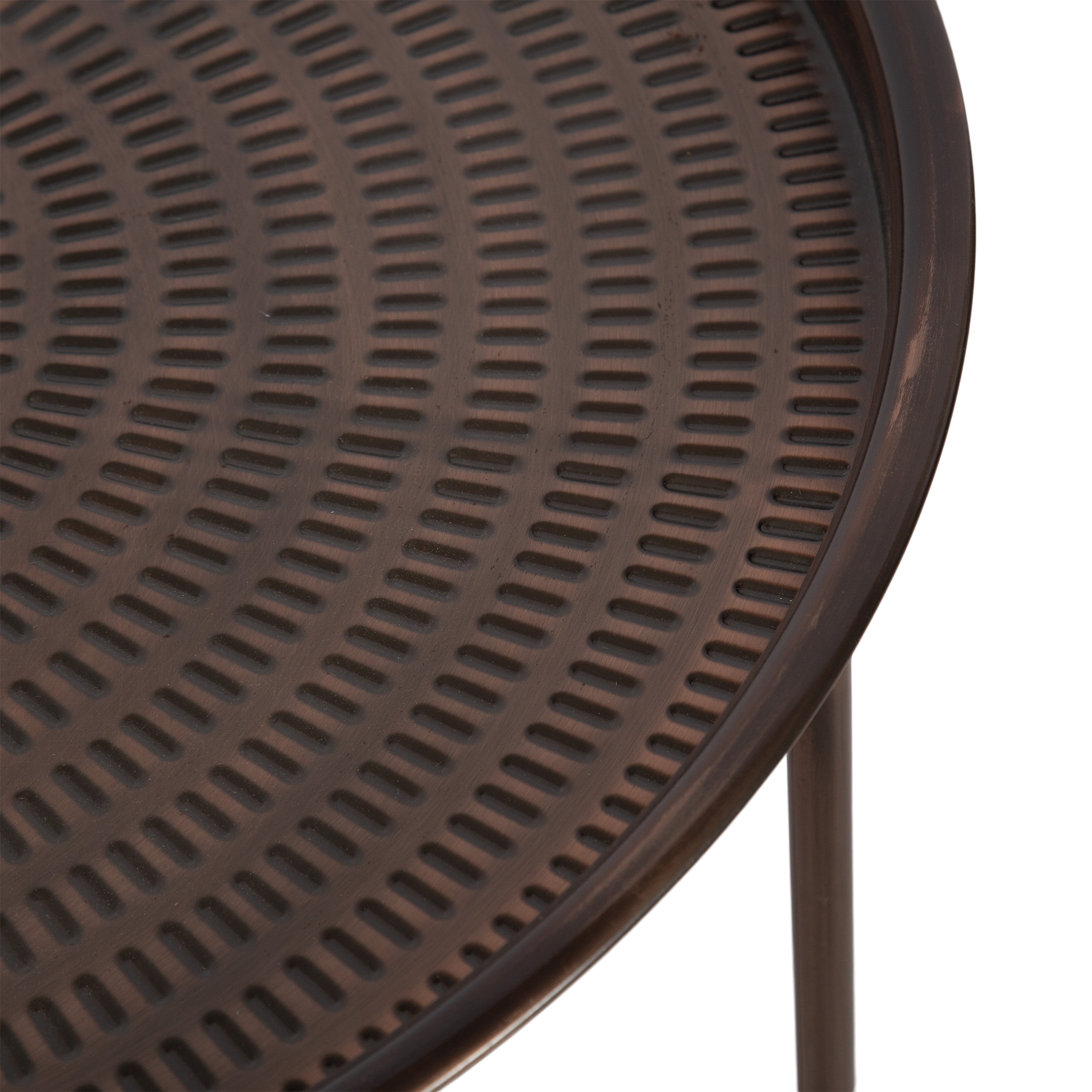 Mahdavi Round Metal Coffee Table