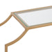 Accent Shelf Gold 2 Piece 18 inch 4