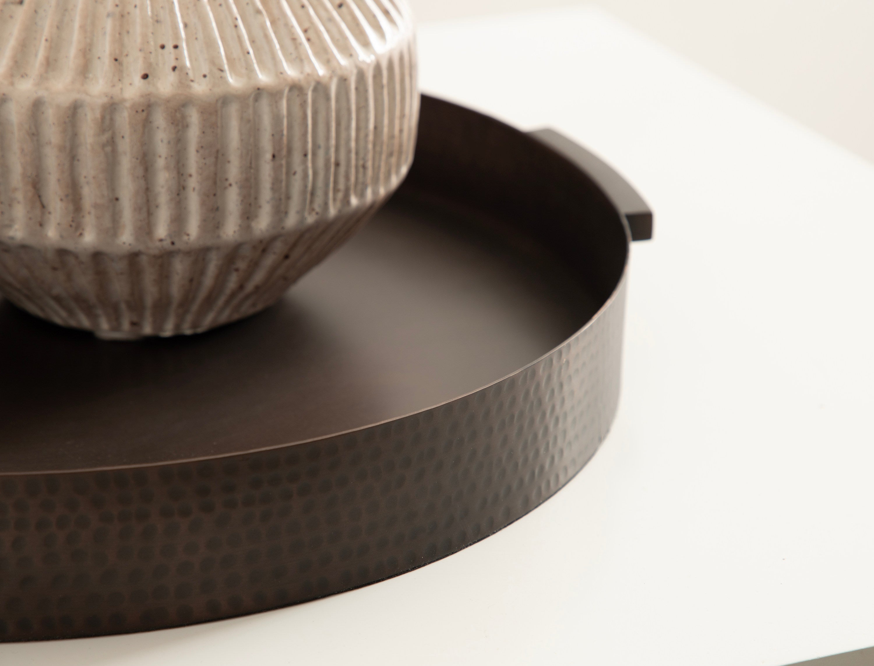 Single Tray 17" Diameter Bronze 7