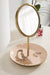 Tabletop Mirror Pink Gold 11x15 8