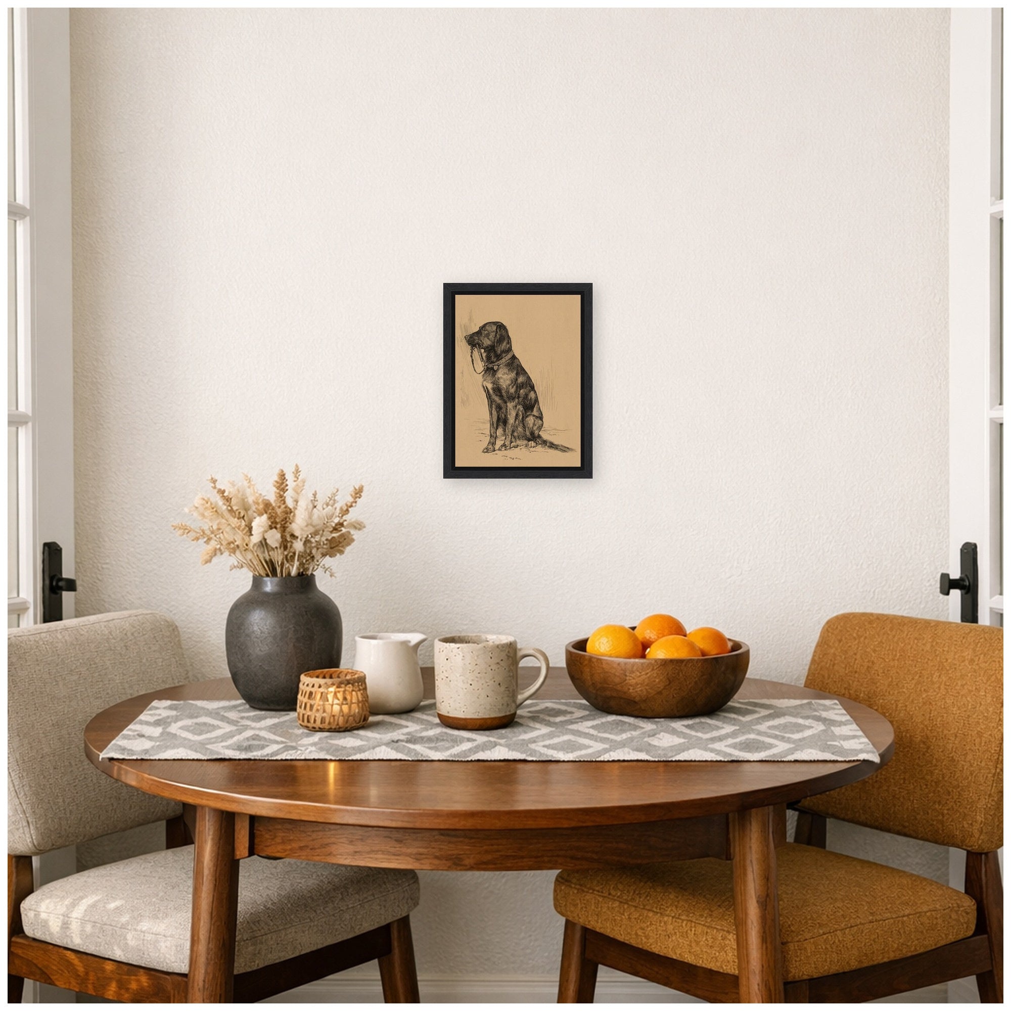Framed Canvas 10x13 Sylvie Black 6