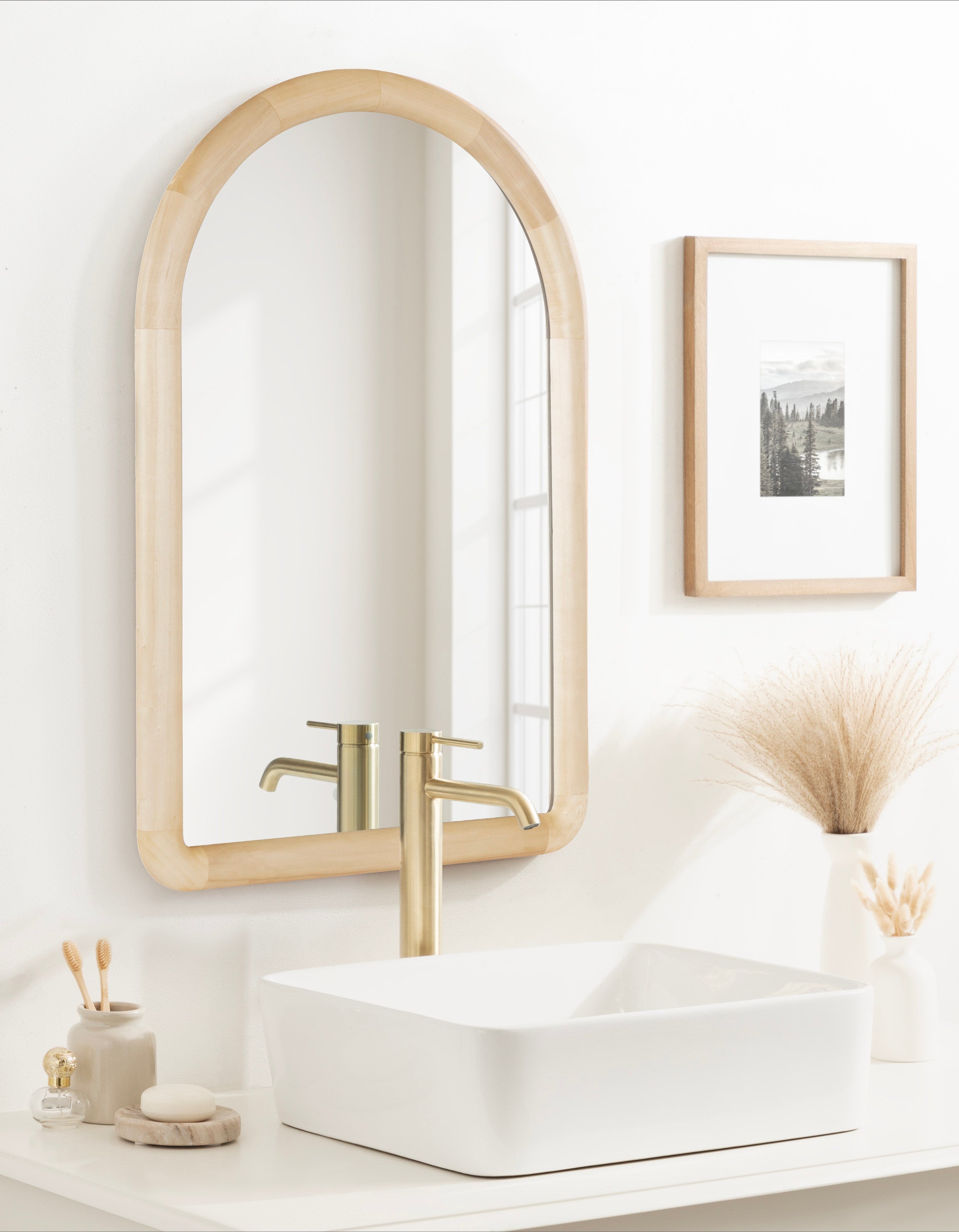 Dessa Arched Wall Mirror