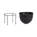 Freestanding Planter Black 2 Piece 4