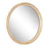 Hatherleigh Round Wood Wall Mirror