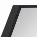 Hexagon Mirror Black 22x31 6