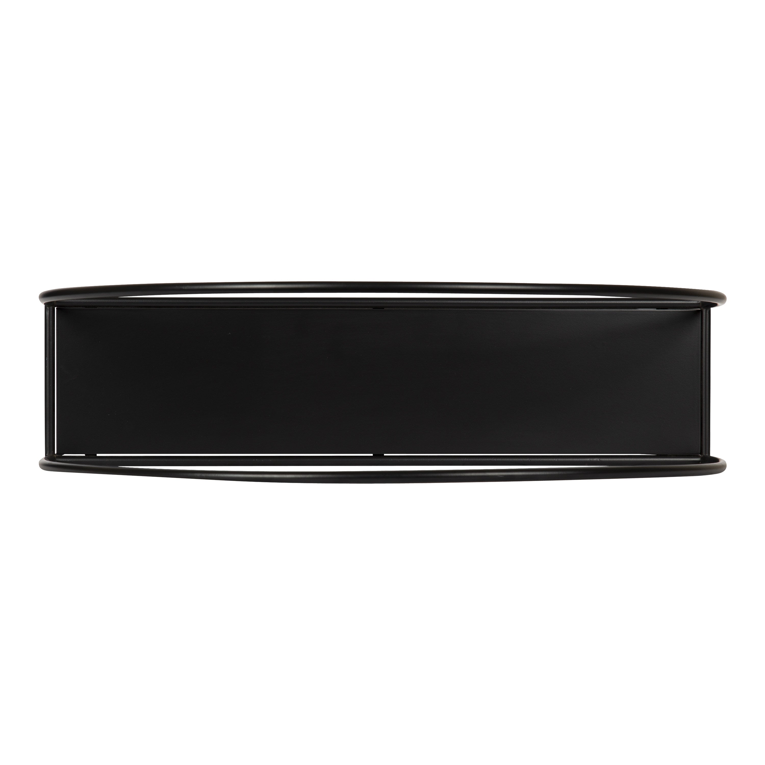 Accent Shelf 24x26 Black 5