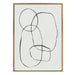 Framed Canvas Sylvie Bright Gold 28x38 1