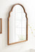 Arch Mirror Rustic Brown 20x30 7