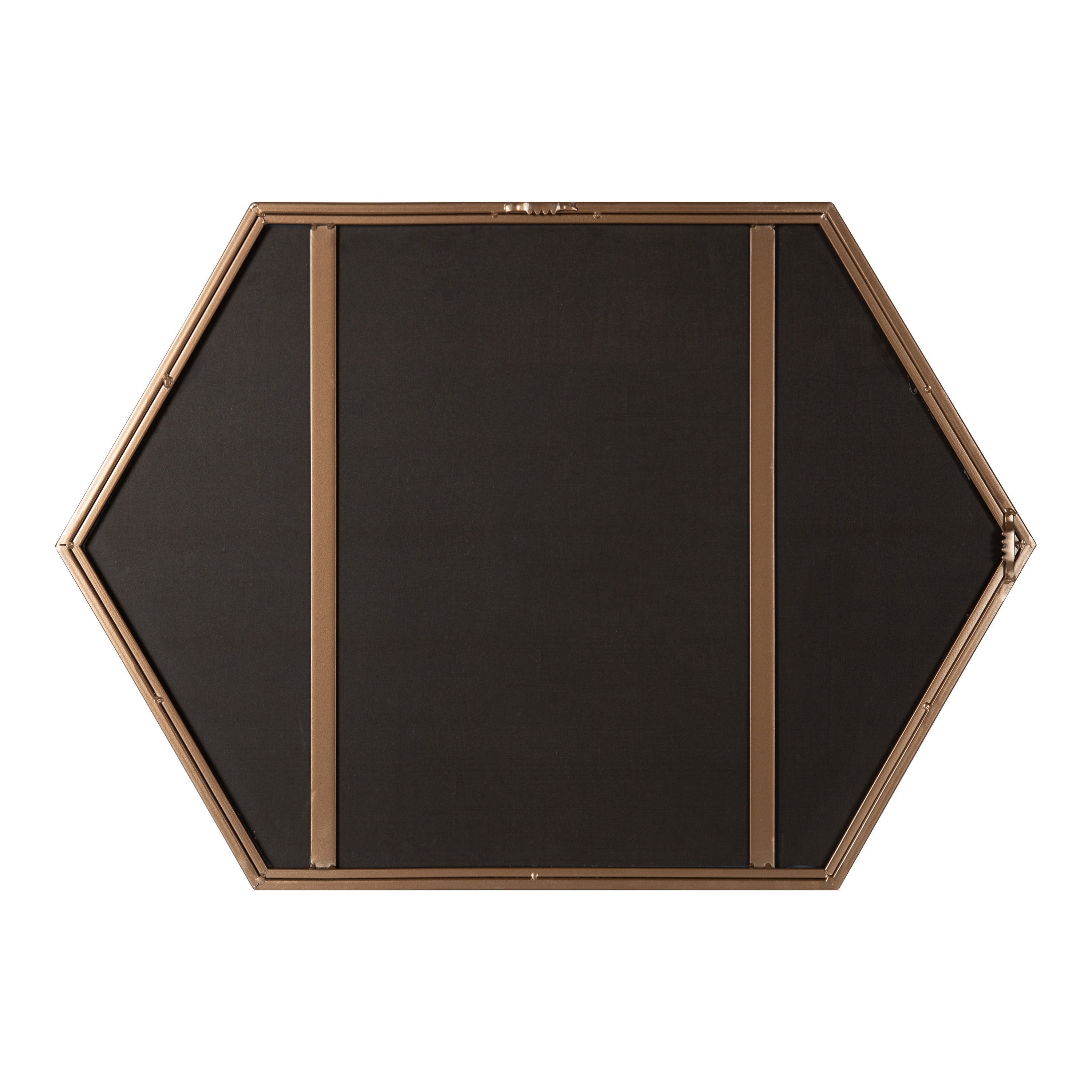 McNeer Hexagon Metal Wall Mirror
