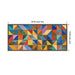 Framed Canvas 40x18 Sylvie Walnut 2