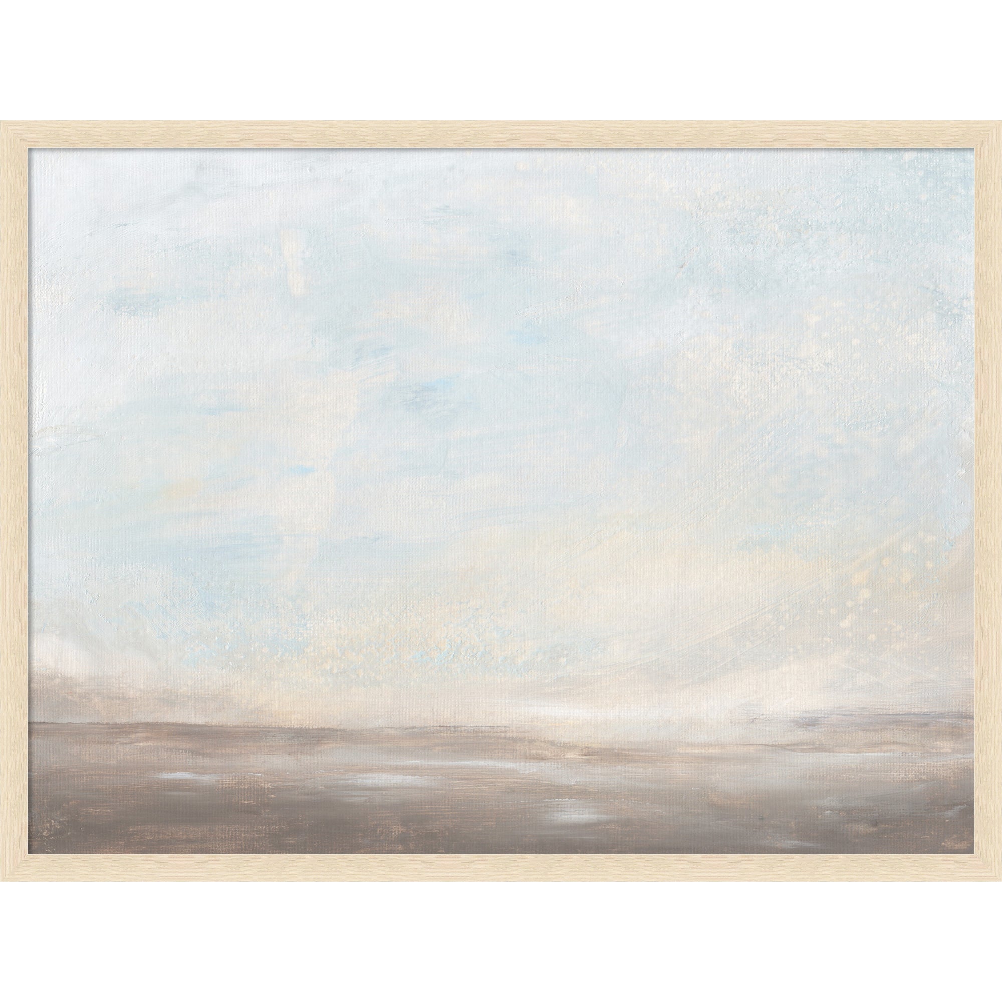 Mounted Canvas 38x29 Woodgrain Stripe Blonde 1