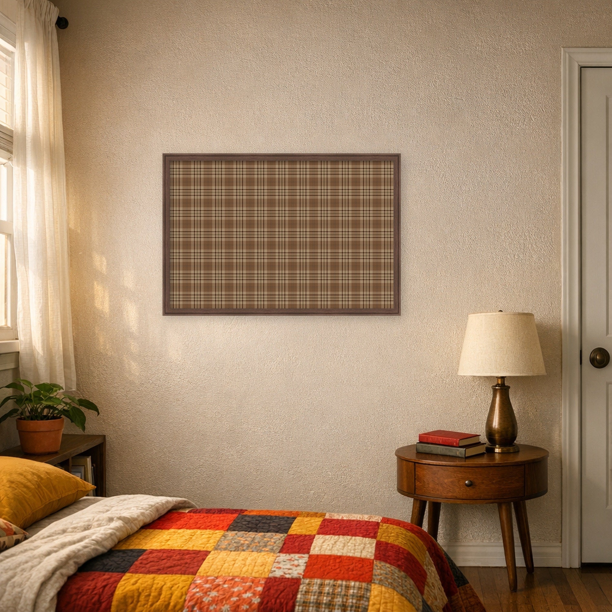 Magnetic Canvas 38x26 Florence Medium Brown 5