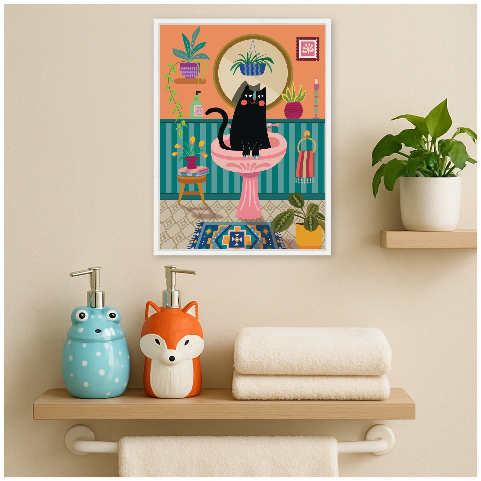 Framed Canvas 18x24 Sylvie White 5