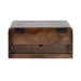 Floating Side Table Dark Brown 18x10x9 4
