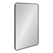 Rectangle Mirror Black 24x36 1