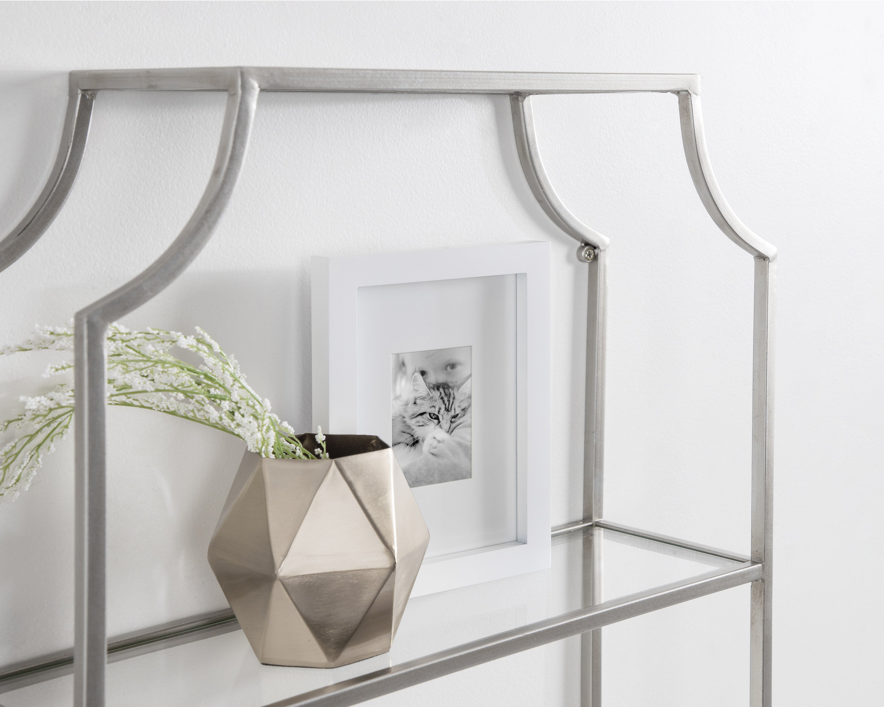 Accent Shelf Silver 18x24 7