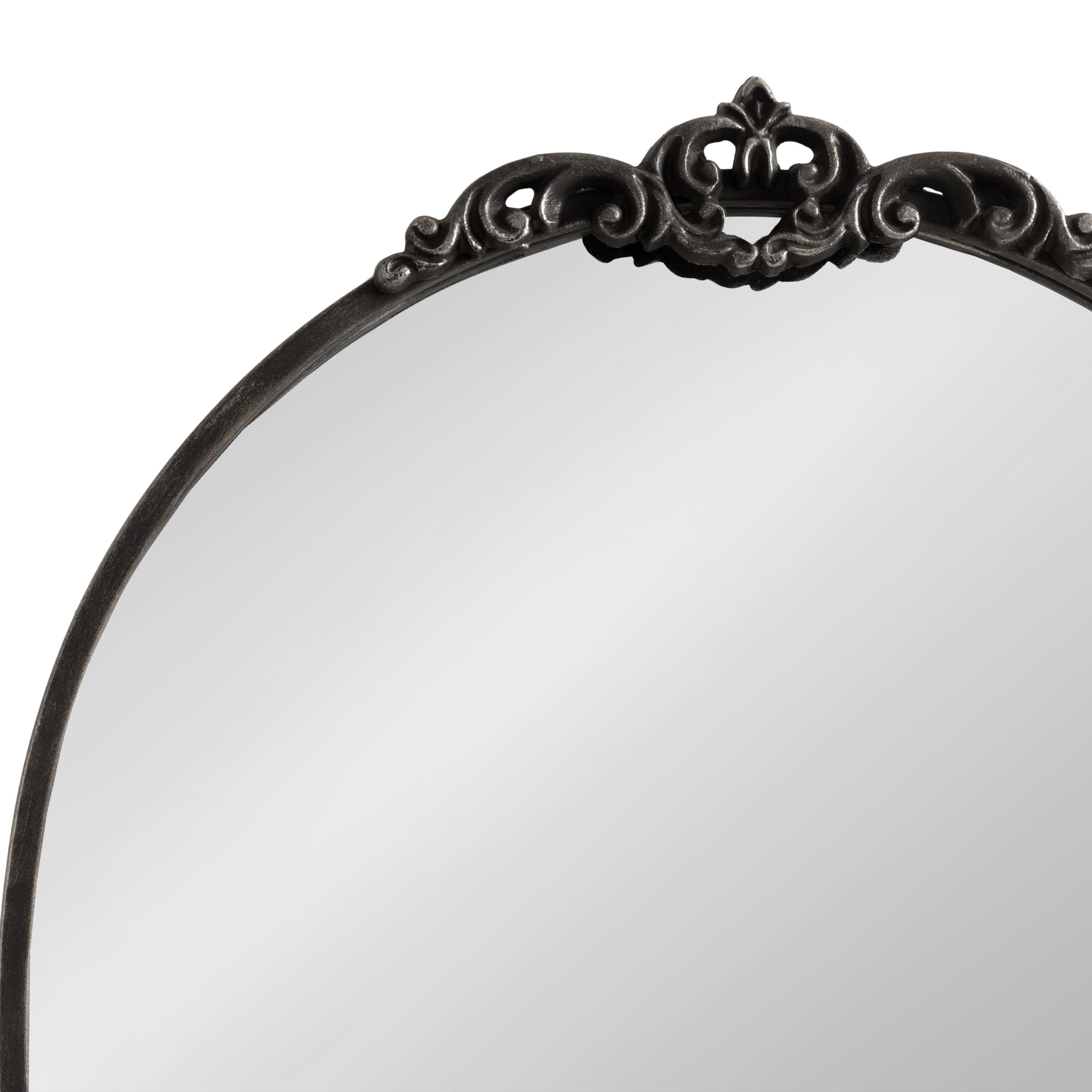 Arch Mirror Black 21x26 3