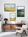 Framed Canvas 23x33 Sylvie Walnut 6