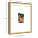 Wall Frame Florence Gold 16x20 matted to 5x7 2