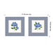 Framed Art Set 2 Piece Set 19x19 Svelte White 2