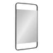 Rectangle Mirror Black 20x36 1