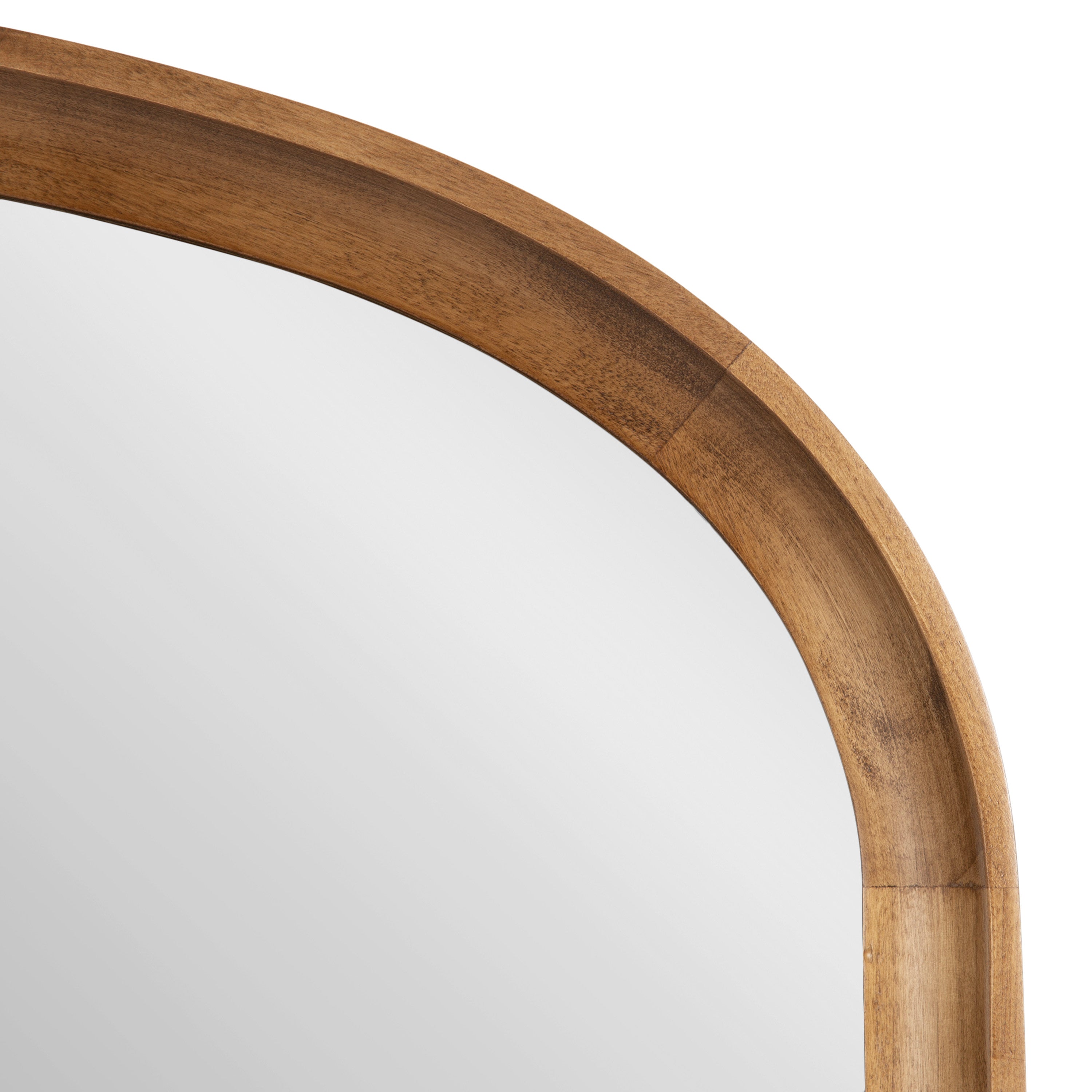 Arch Mirror Rustic Brown 34x28 3
