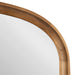 Arch Mirror Rustic Brown 34x28 3