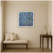 Framed Canvas 30x30 Sylvie Dark Gold 6