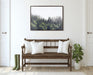 Framed Canvas Sylvie Walnut 28x38 7