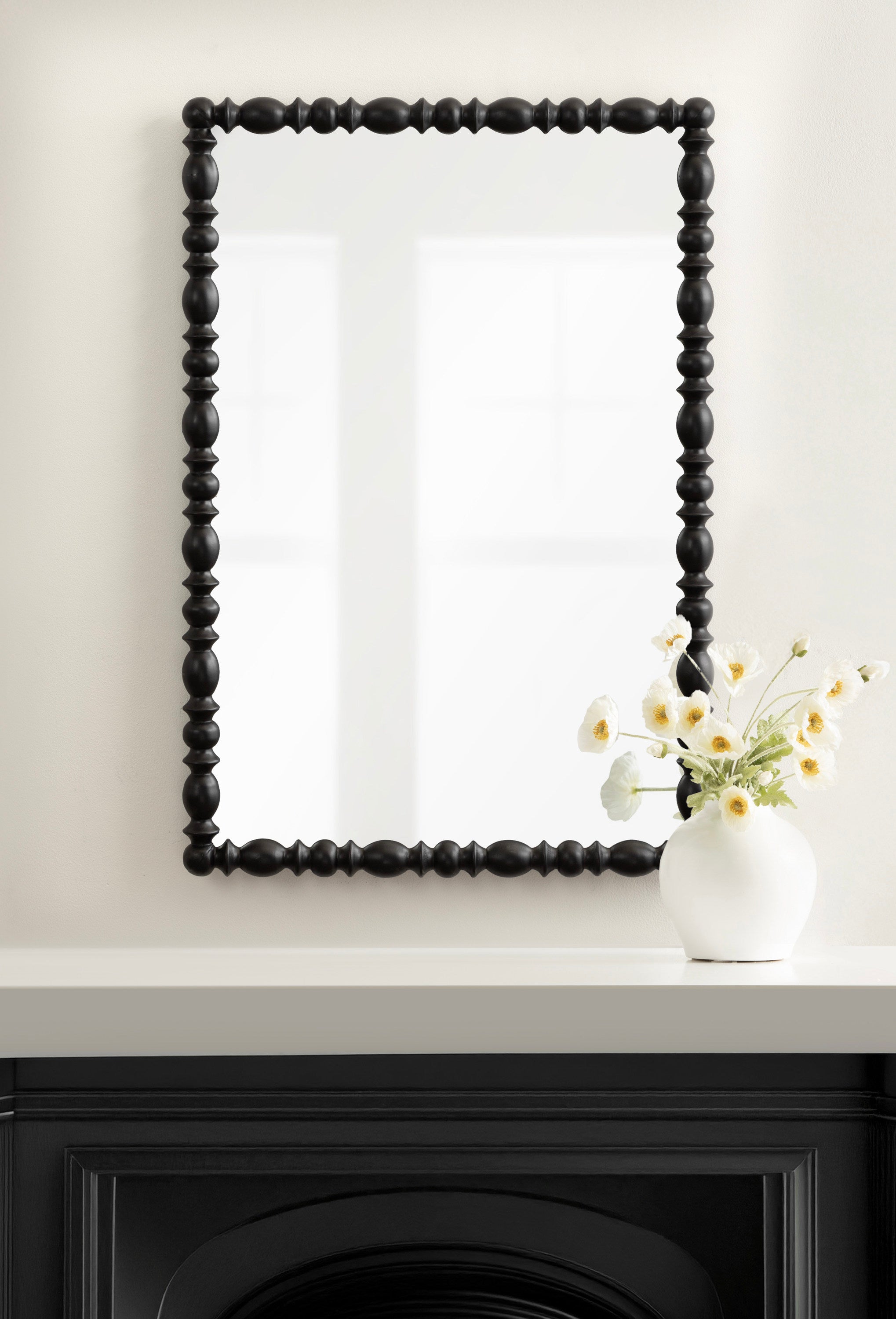 Rectangle Mirror 23x34 Black 7