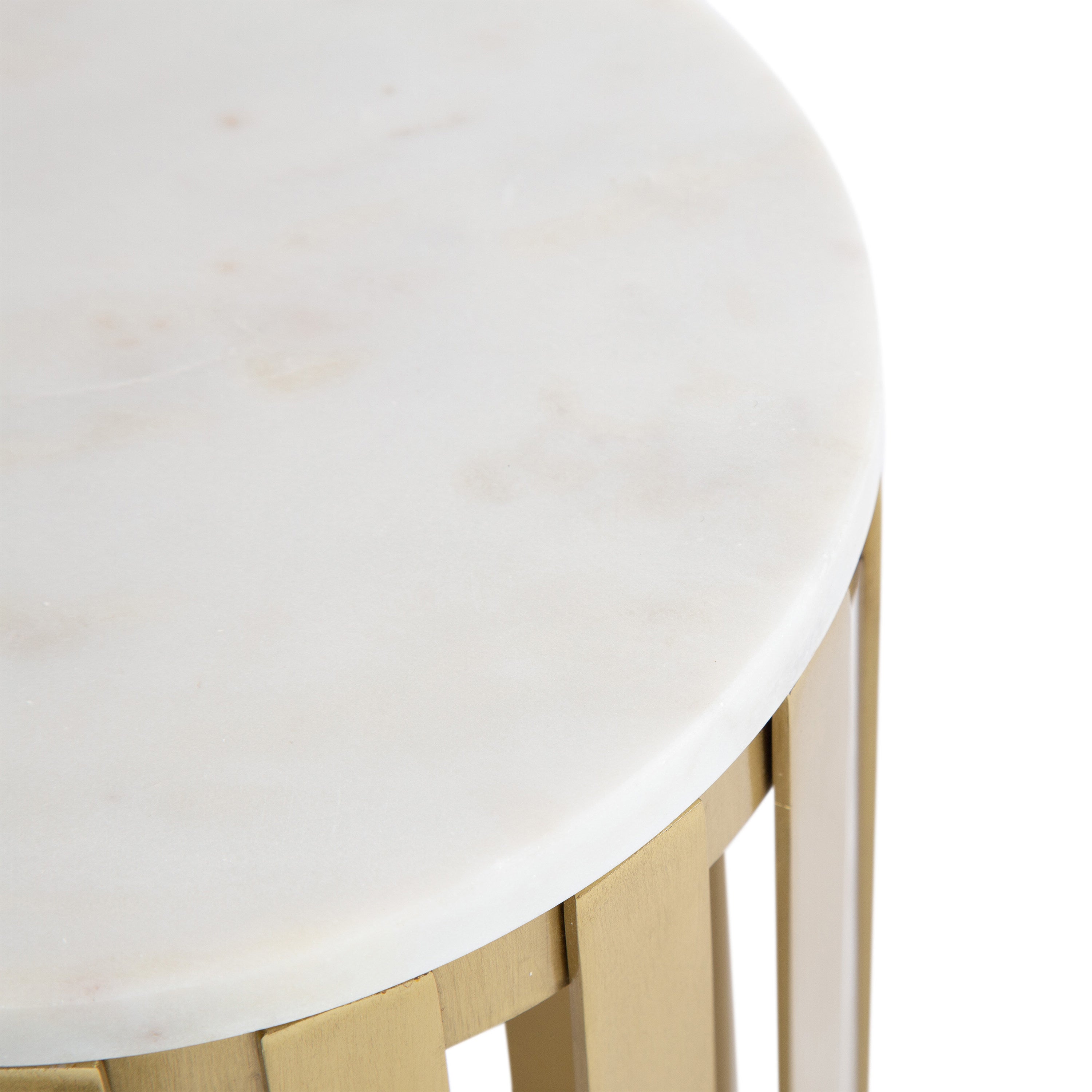 Drink Table Gold 9" Diameter 3