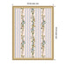 Pinboard 20x26 Florence Gold 2