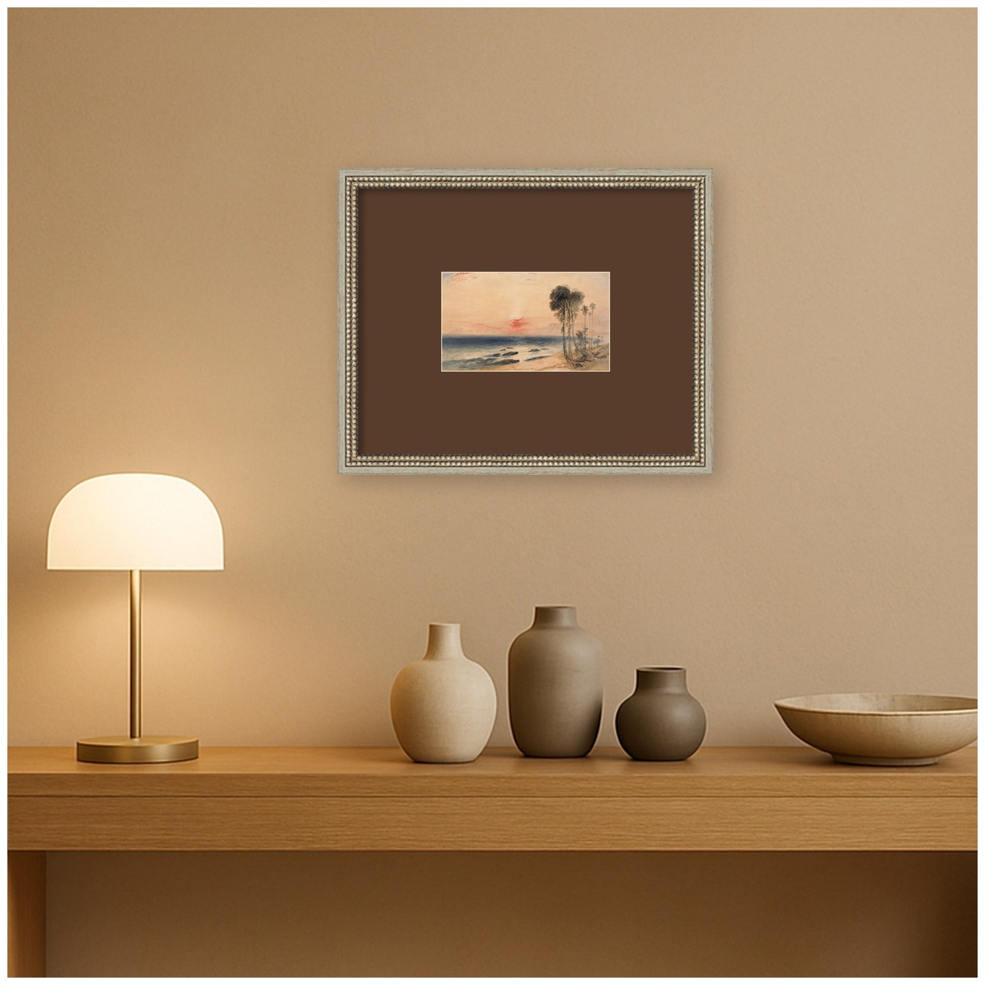 Framed Art 22x18 Castellan Silver 6