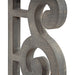 Console Table White Gray 42x14x30 4