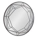 Decorative Mirror Black 30" Diameter 1