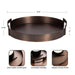 Single Tray Bronze 15" diameter 2
